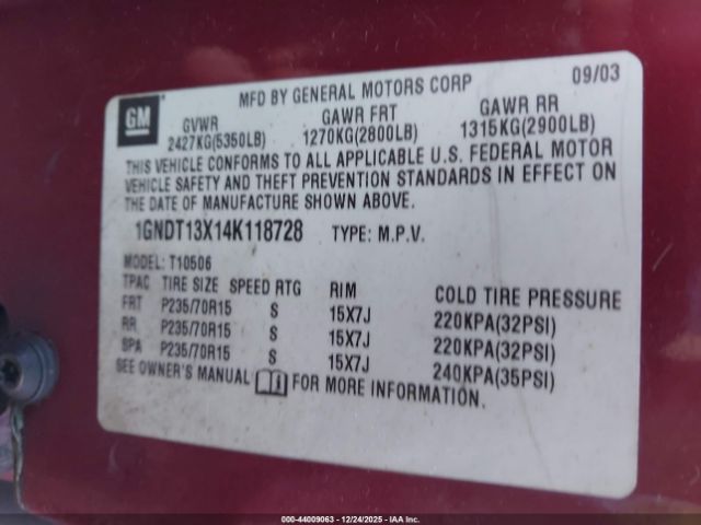 Chevrolet Blazer Ls Image 7