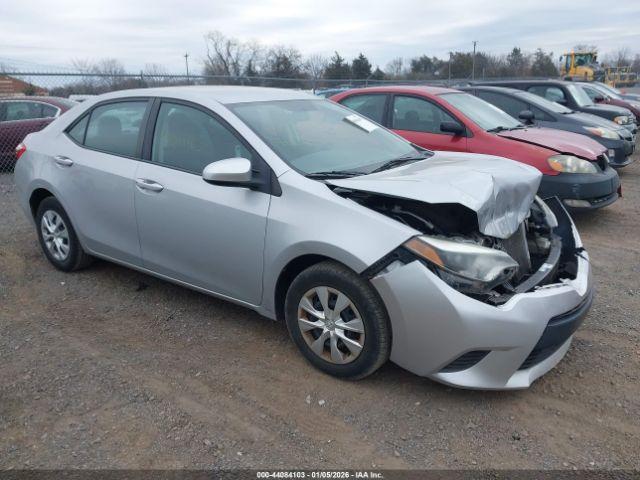  Salvage Toyota Corolla