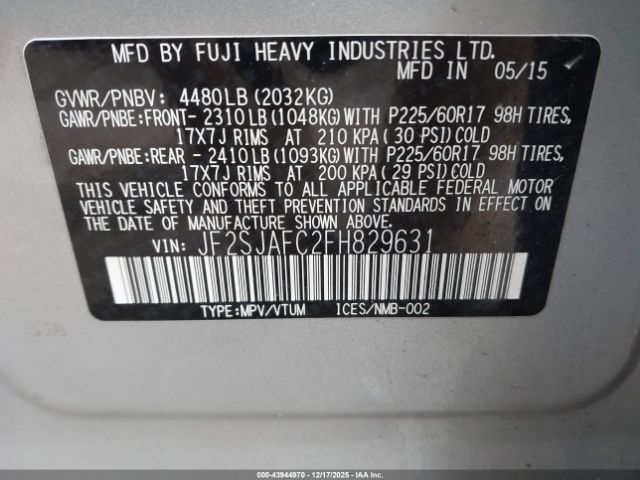 Subaru Forester 2.5i Premium Image 5