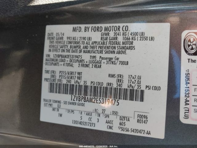 Ford Mustang V6 Image 5