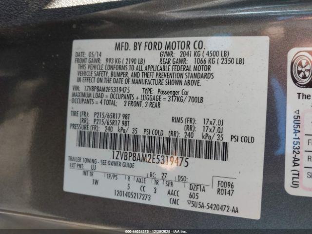 Ford Mustang V6 Image 5