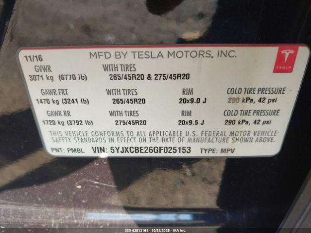 Tesla Model X Image 8
