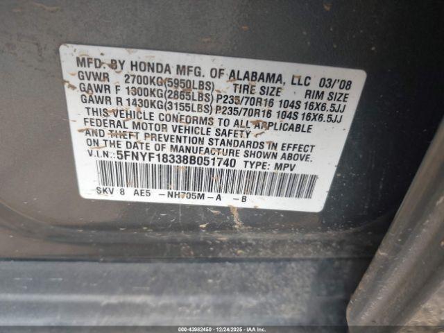 Honda Pilot Se Image 9