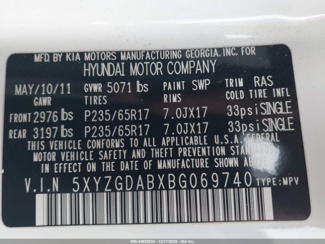 Hyundai SANTA FE Gls Image 8