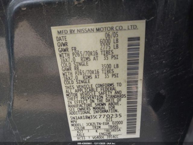 Nissan Pathfinder Se Image 14