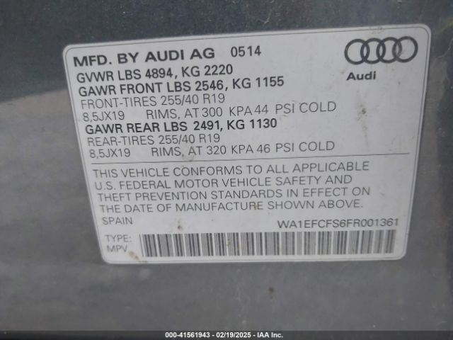 Audi Q3 2.0t Premium Plus Image 12