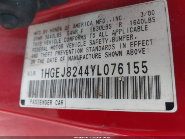 Honda Civic Ex Image 8