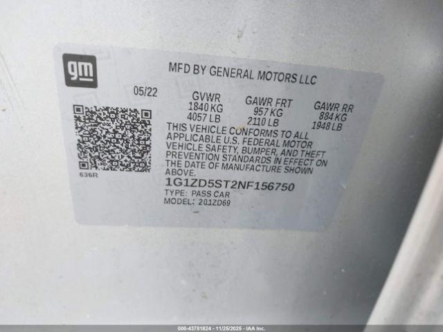 Chevrolet Malibu Fwd Lt Image 6