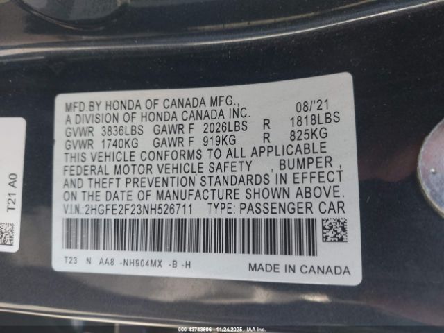 Honda Civic Lx Image 12