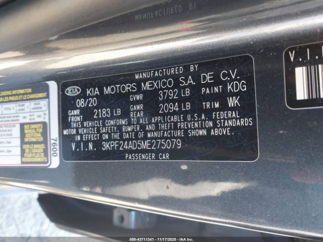 Kia Forte Fe Image 11