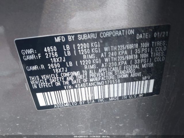 Subaru Outback Limited Image 7