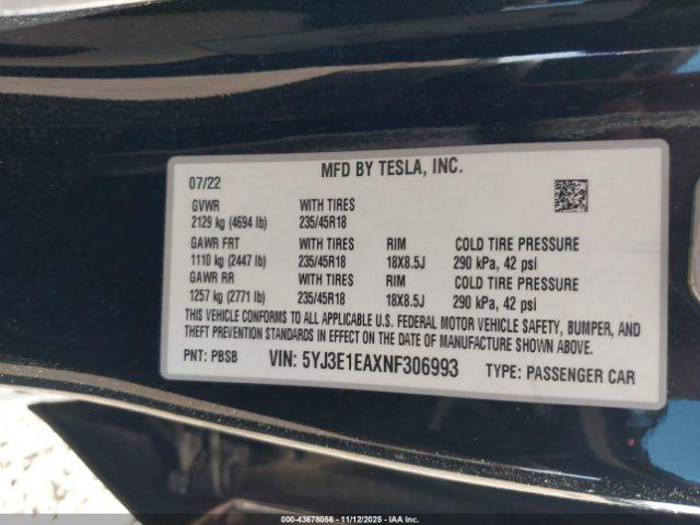 Tesla Model 3 Rear-wheel Drive Image 5