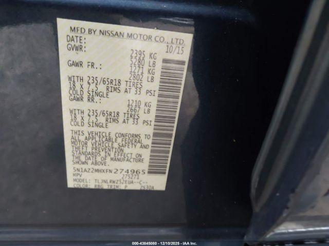 Nissan Murano Sl Image 8