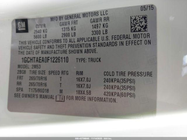 Chevrolet Colorado Wt Image 2