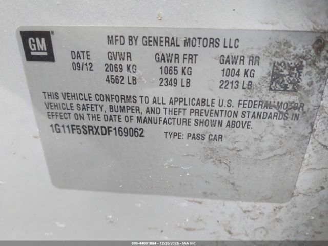 Chevrolet Malibu Eco Premium Audio Image 10