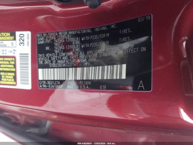 Toyota Sienna Xle 7 Passenger Image 5