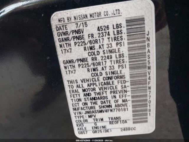 Nissan Rogue S Image 6