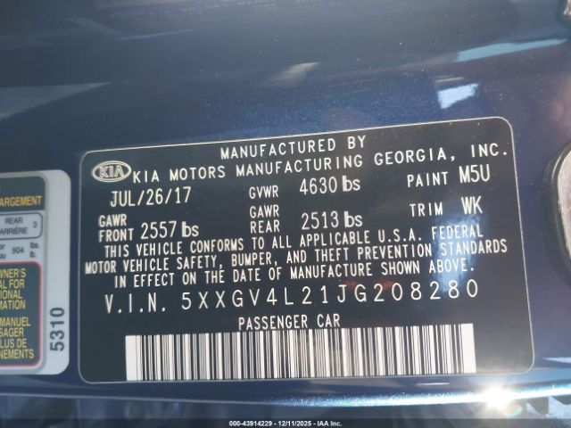 Kia Optima Sx Turbo Image 8