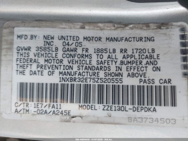 Toyota Corolla Ce Image 7