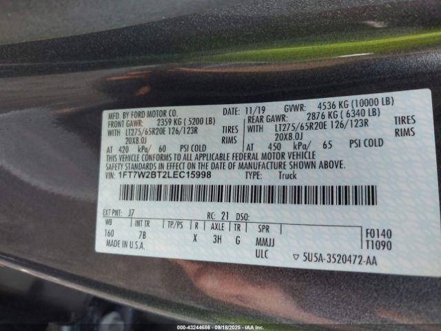 Ford F-250 Platinum Image 3