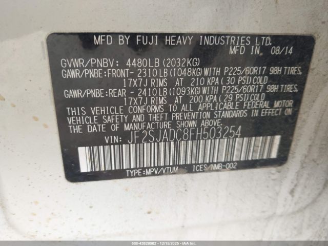 Subaru Forester 2.5i Premium Image 11