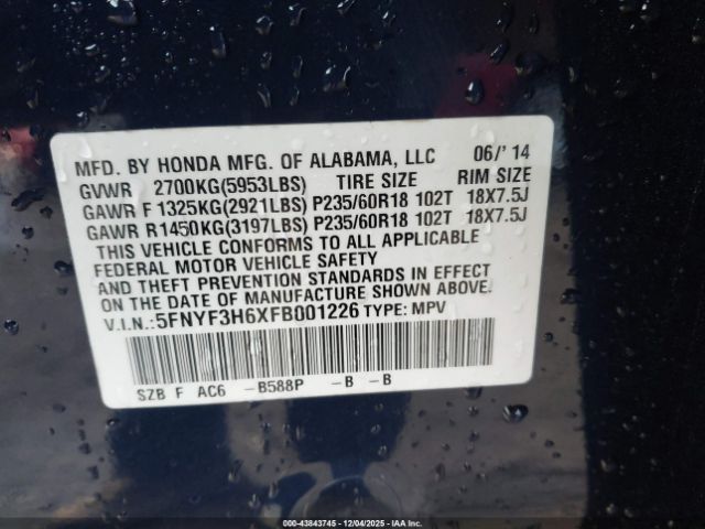 Honda Pilot Ex-l Image 4