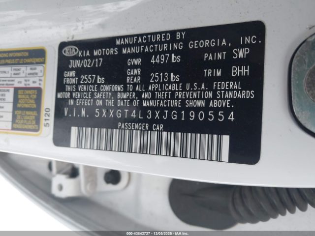 Kia Optima Lx Image 8