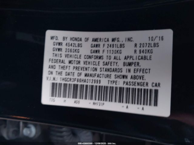 Honda Accord Ex-l V6 Image 7