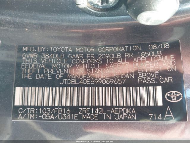 Toyota Corolla Le Image 5